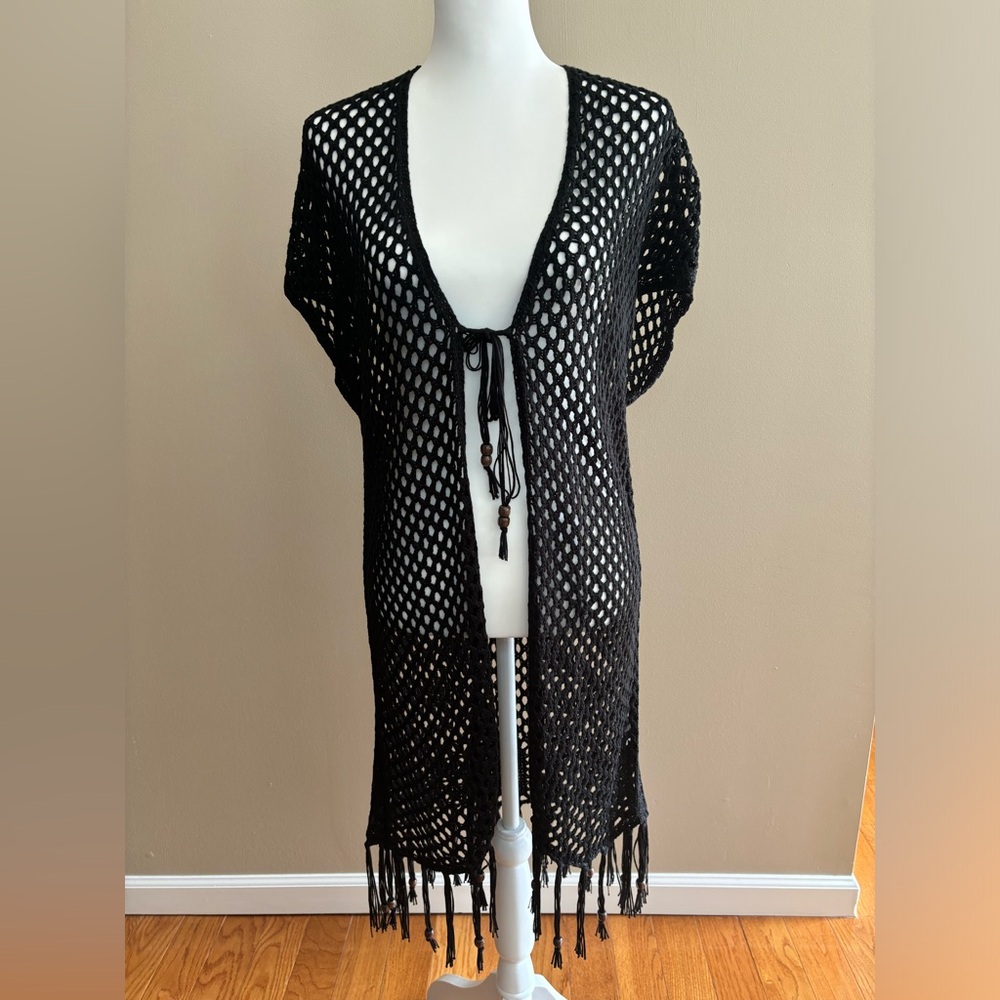 Macramé/crochet style cover-up